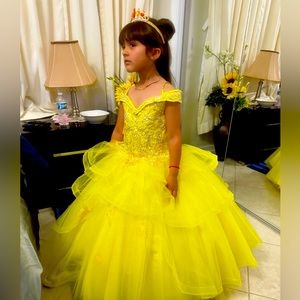 Yellow dress for girls 5T